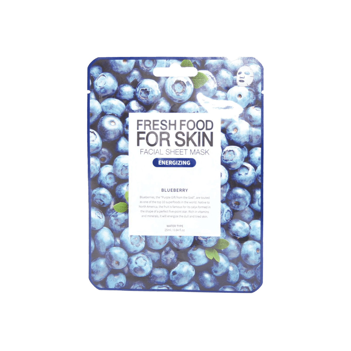 Farm Skin Fresh Food For Skin Energizing Blueberry Mask