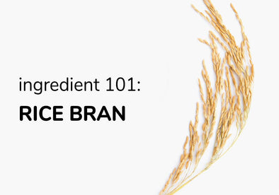 Ingredient 101: Rice Bran
