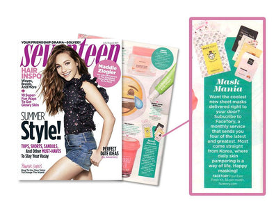 Seventeen Magazine July/August 2017 Feature