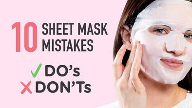 Top 10 Sheet Mask Mistakes People Make