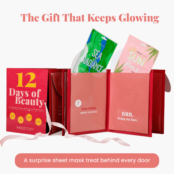 12 Days of Beauty: Holiday Sheet Mask Advent Set