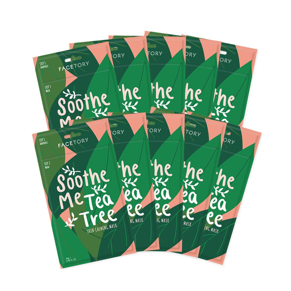 Soothe Me Tea Tree 2-Step Sheet Mask - Soothing & Clearing