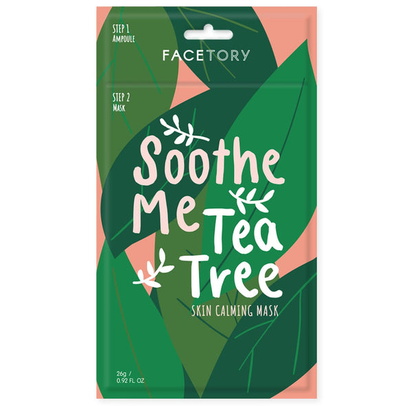 Soothe Me Tea Tree 2-Step Sheet Mask - Soothing & Clearing