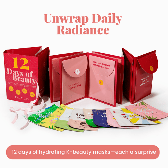 12 Days of Beauty: Holiday Sheet Mask Advent Set