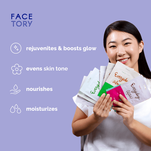 FaceTory Everyday Collection Set of 8 (Value $20)