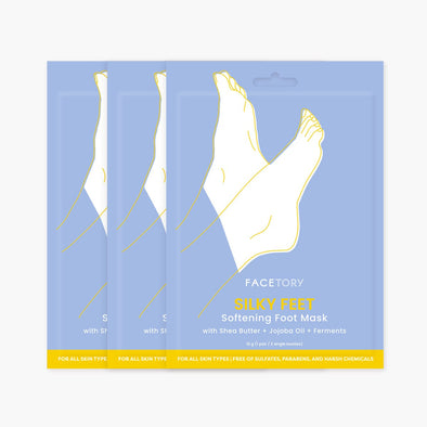 Silky Feet Softening Foot Mask- Shea Butter and Jojoba Oil