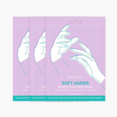 Soft Hands Moisturizing Hand Mask- Shea Butter and Almond Seed Oil