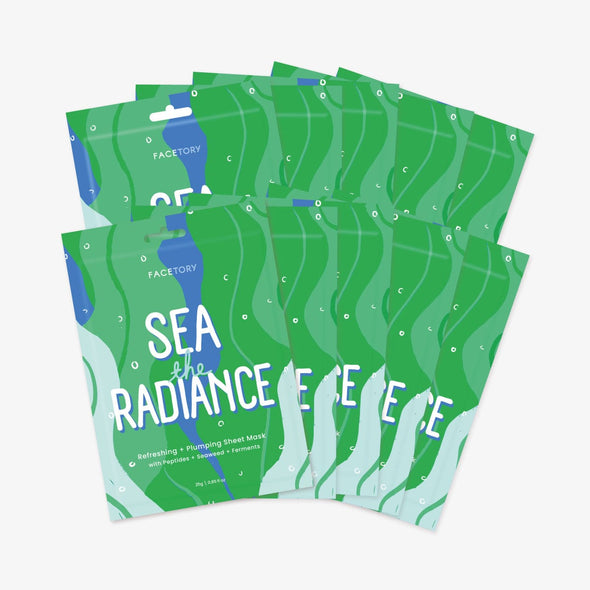 Sea The Radiance Refreshing and Plumping Sheet Mask- Peptides and Seaweed