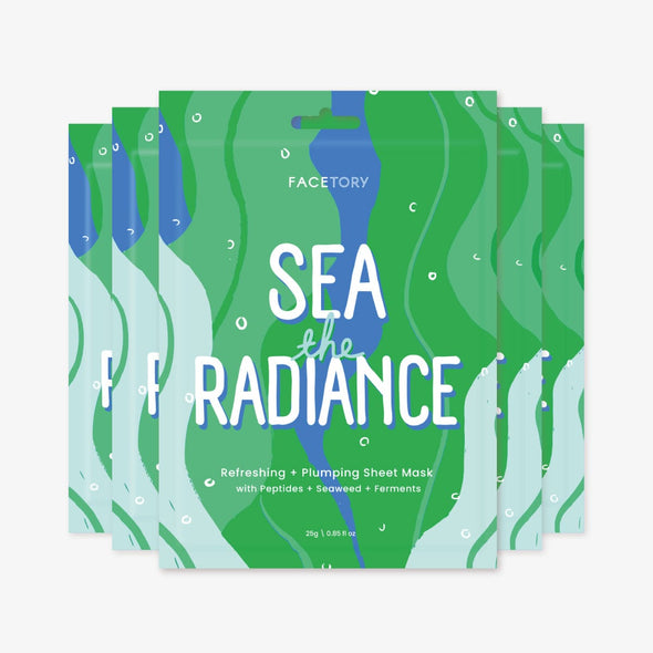 Sea The Radiance Refreshing and Plumping Sheet Mask- Peptides and Seaweed