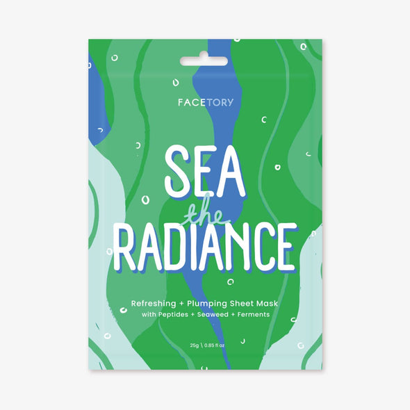 Sea The Radiance Refreshing and Plumping Sheet Mask- Peptides and Seaweed