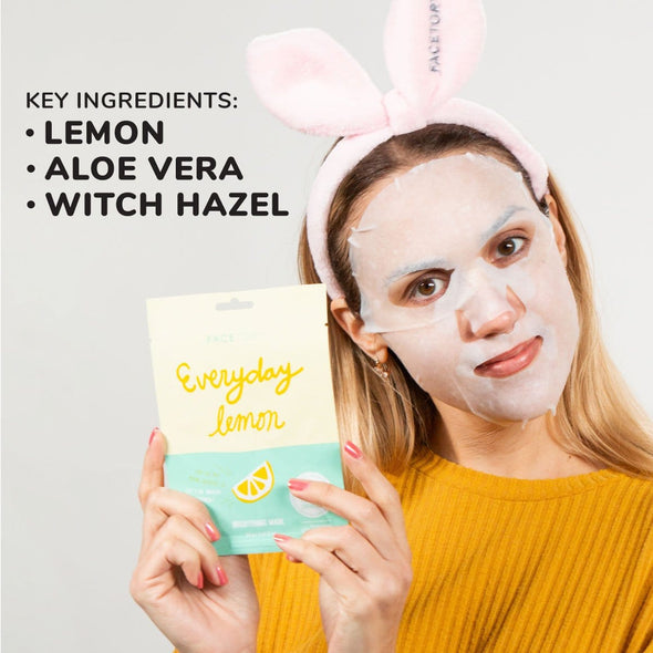 Everyday Lemon Brightening Sheet Mask