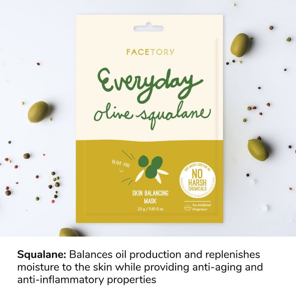 Everyday Olive Squalane Skin Balancing Sheet Mask