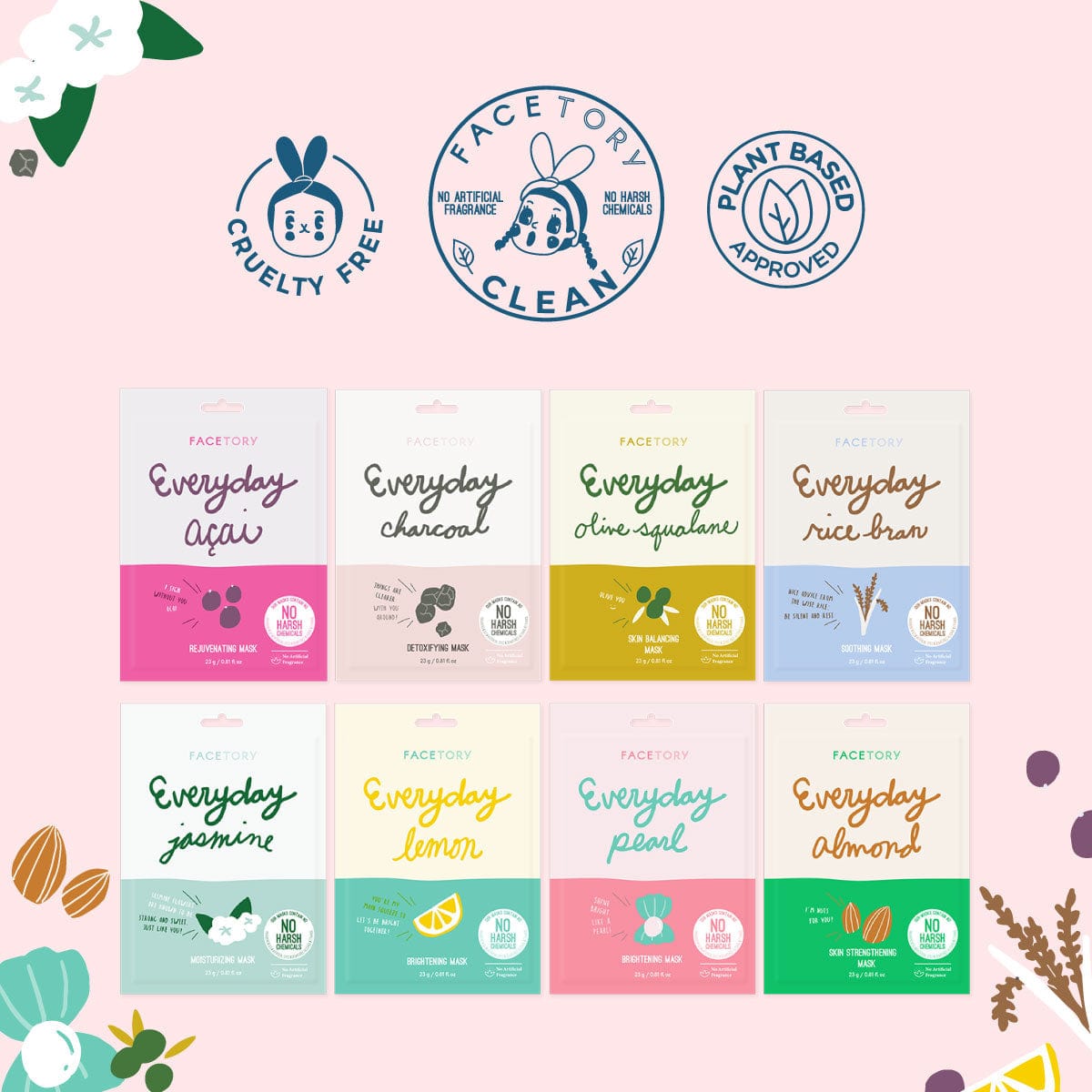 Everyday Sheet Mask Collection Bundles