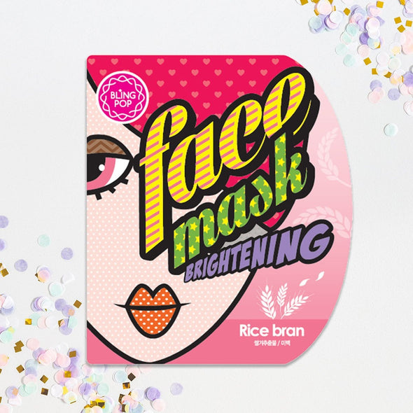 BlingPop Brightening Rice Bran Mask