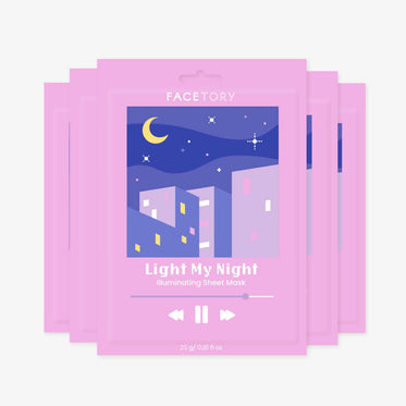 Light My Night Illuminating Sheet Mask - Yuja