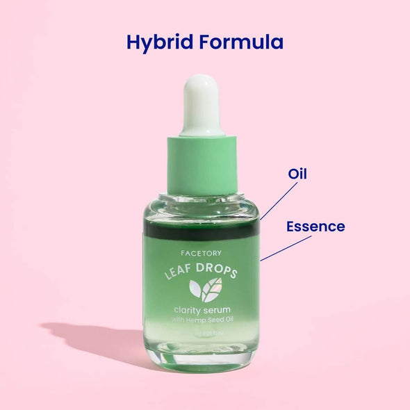 Leaf Drops Clarity Serum with Hemp Seed Oil