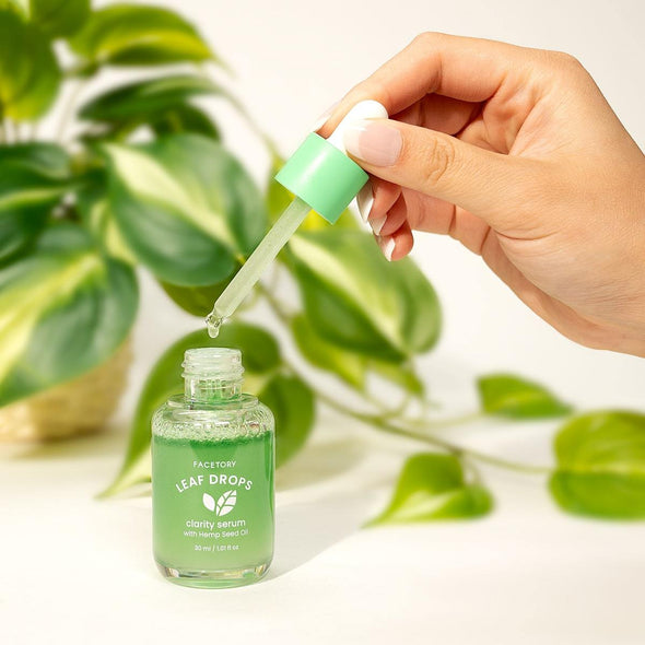 Leaf Drops Clarity Serum with Hemp Seed Oil