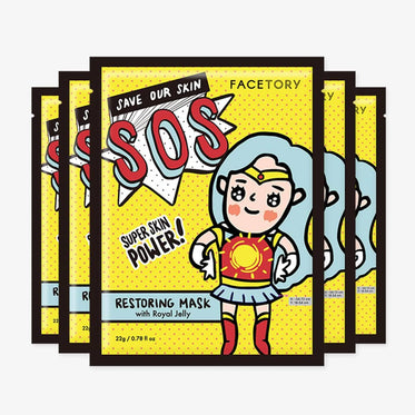 SOS Royal Jelly Sheet Mask- Restoring
