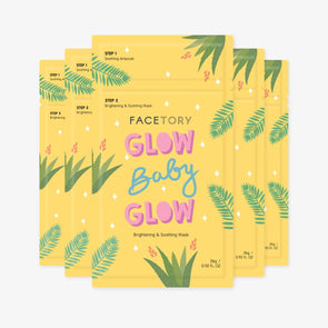 Glow Baby Glow 2-Step Sheet Mask - Brightening & Soothing