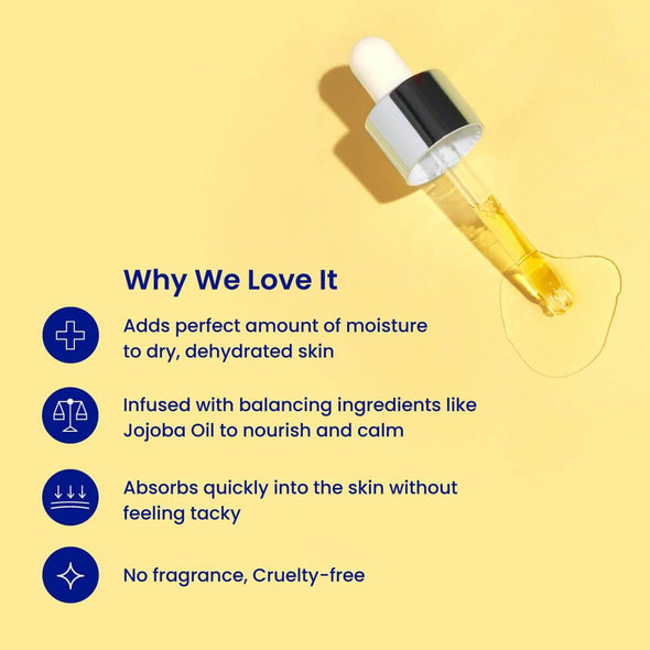 Sunflower Glow Hydrating Facial Oil with Jojoba Oil