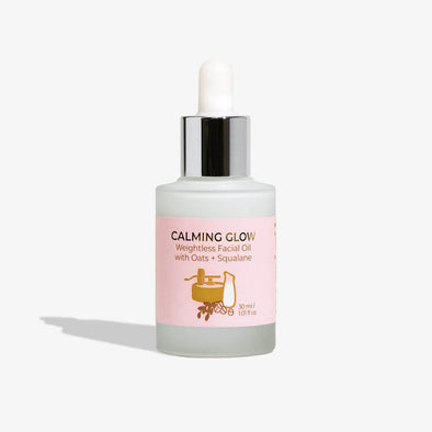 Calming Glow Weightless Facial Oil with Oats and Squalane