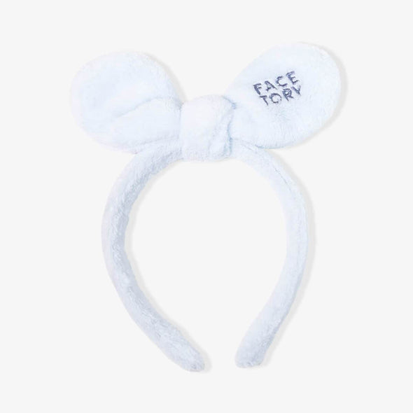 Bunny Bow Hairband- Dreamy Blue