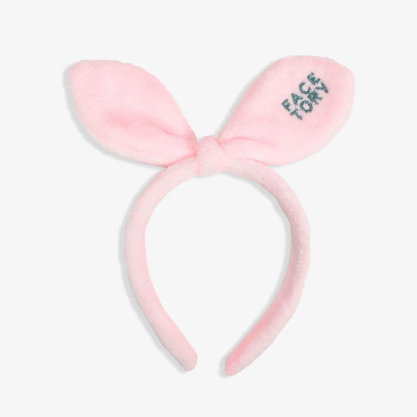 Bunny Bow Hairband- Blushing Pink