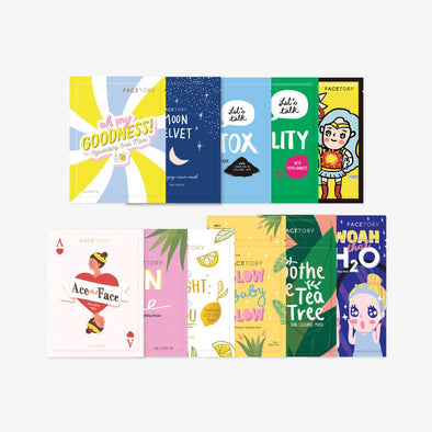 Original 11 Sheet Mask Collection (Value $31.50)