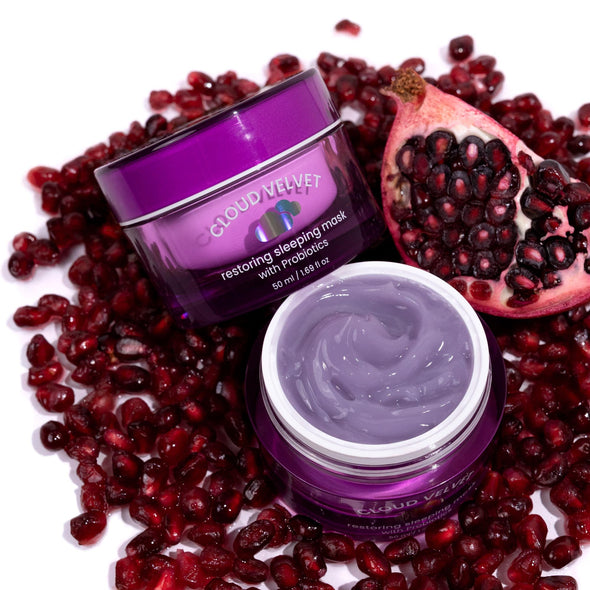 Cloud Velvet Restoring Sleeping Mask with Probiotics