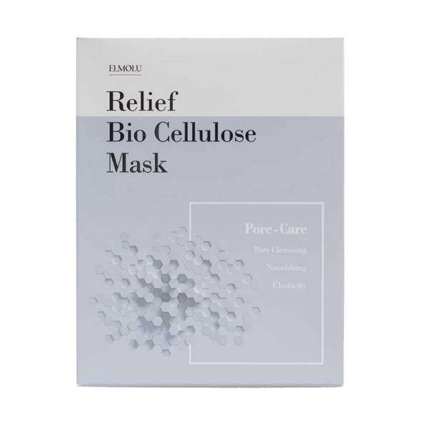 Elmolu Relief Bio-Cellulose Mask - Pore Care (Value $6)
