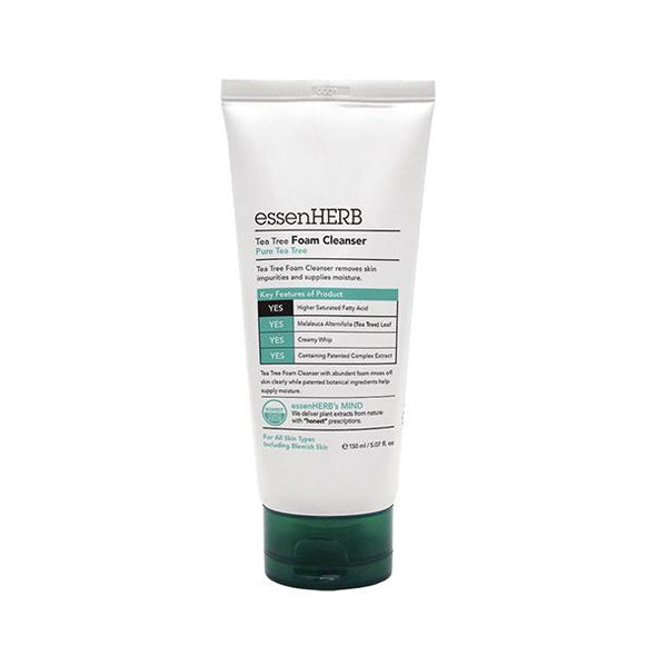 EssenHerb Tea Tree Foam Cleanser Skin Care EssenHerb 