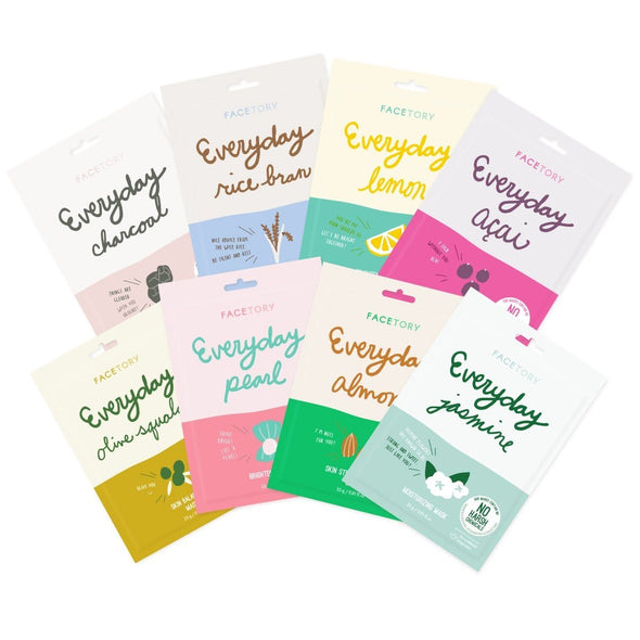 FaceTory Collection Sets (Everyday and Original) Sheet Mask FaceTory Everyday Collection 