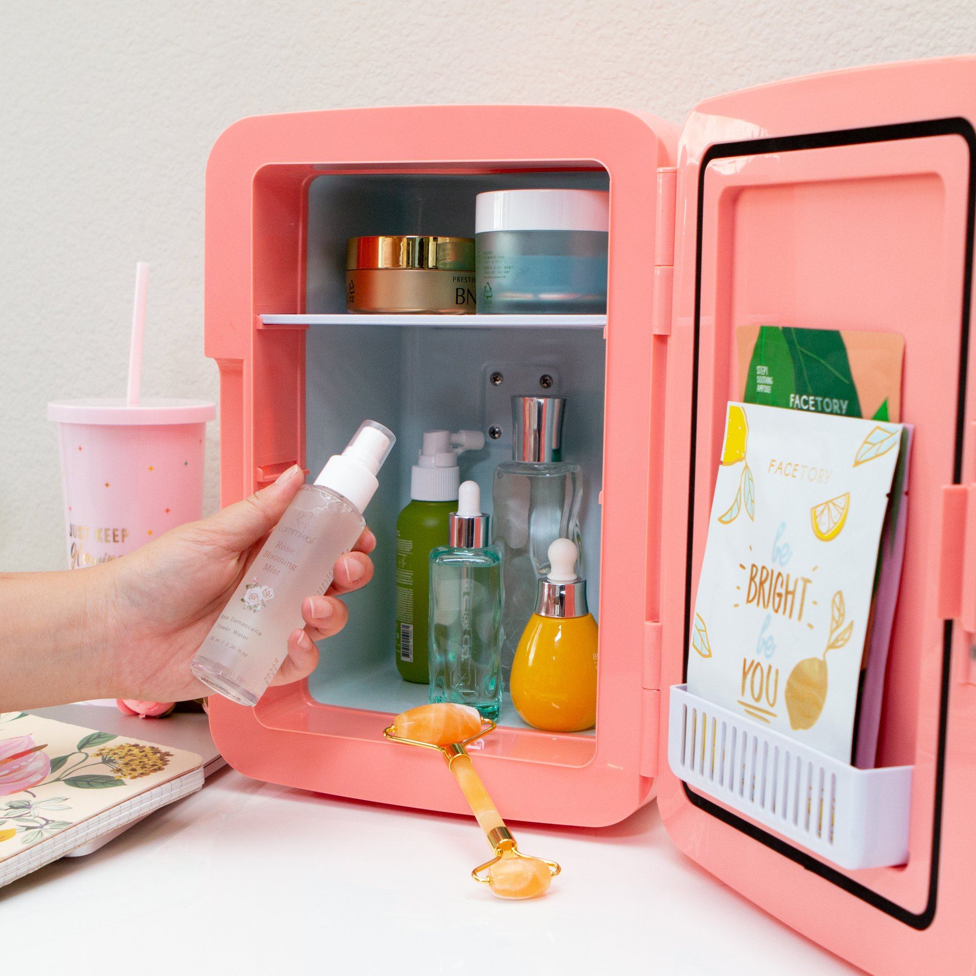 FaceTory Skincare Mini Fridge