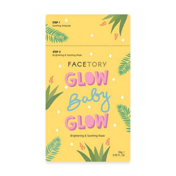 FaceTory Glow Baby Glow Brightening Mask (Pack of 10) Sheet Mask FaceTory 