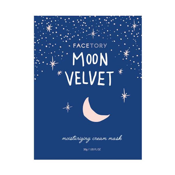 FaceTory Moon Velvet Moisturizing Cream Mask (Pack of 10) Sheet Mask FaceTory 