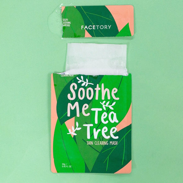 FaceTory Soothe Me Tea Tree Mask Sheet Mask FaceTory 