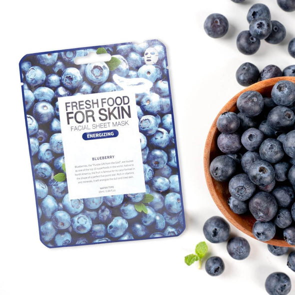 Farm Skin Fresh Food For Skin Energizing Blueberry Mask