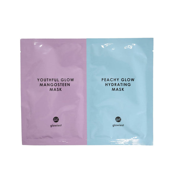 Glowiest Youthful Glow and Peachy Glow Mask Duo