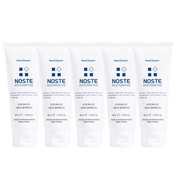 Noste Hand Cleaner - Hand Sanitizer (80ml) Hand Care NOSTE Biocosmetics Pack of 5 