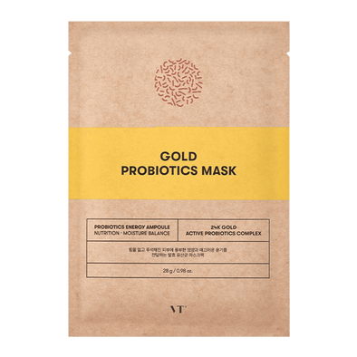 VT Cosmetics Gold Probiotics Mask Sheet Mask VT Cosmetics 