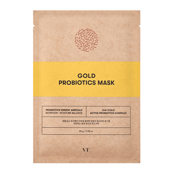 VT Cosmetics Gold Probiotics Mask Sheet Mask VT Cosmetics 