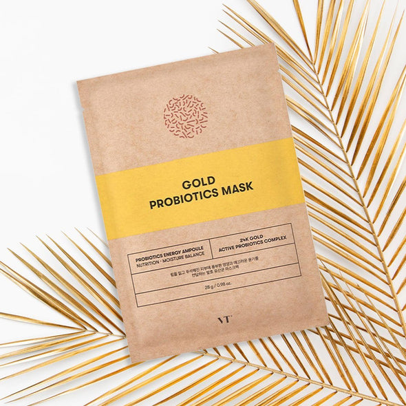 VT Cosmetics Gold Probiotics Mask Sheet Mask VT Cosmetics 